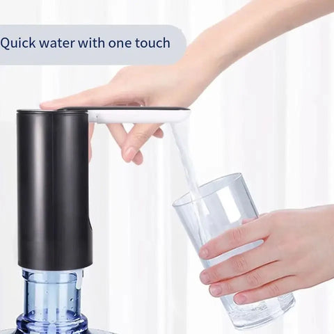 Foldable Water Dispenser, Automatic Mini Water Pump, Portable Home Water Bottle Pump - Bazar Bulk