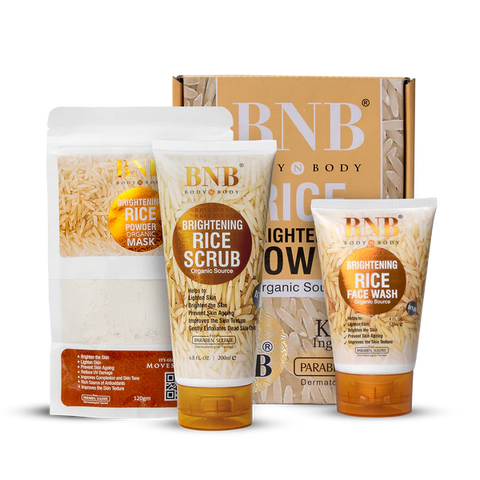 BNB Rice Extract Bright & Glow Kit