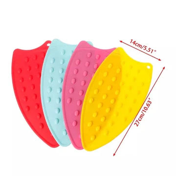 Silicone Non-Stick Iron Pad, Heat Resistance Iron Mat, Ironing Rest Pad, Non-Slip Iron Coaster - Bazar Bulk