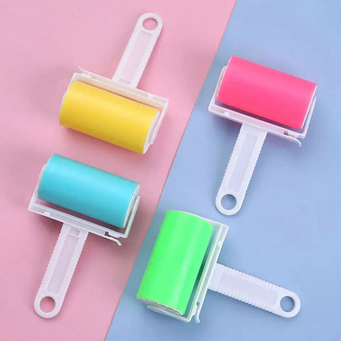 Boo's Washable Lint Roller, Reusable Washable Brush, Fluff Cleaner Sticky Lint Roller-Bazar Bulk